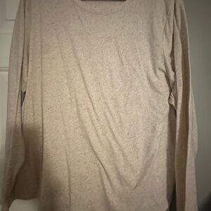 Cream Long Sleeve Shirt